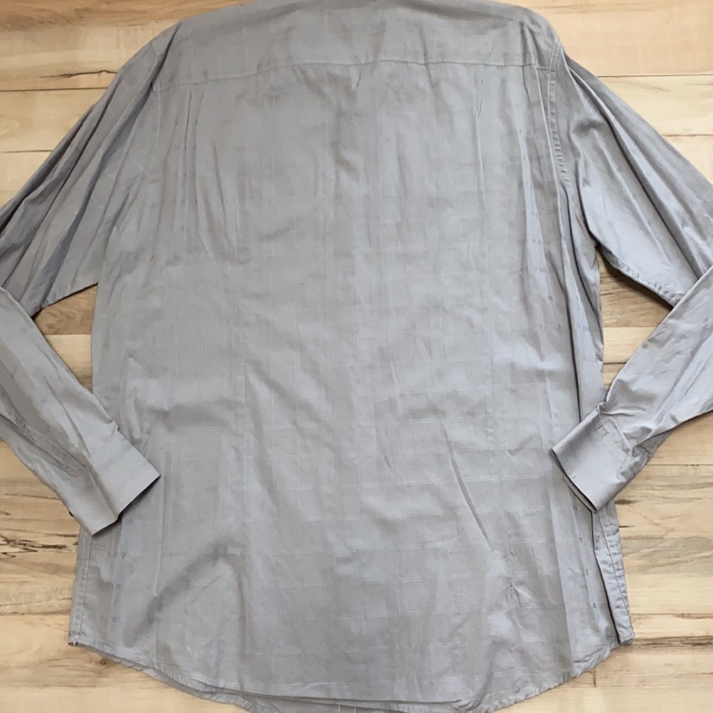 Structure Modern Fit XL Long Sleeve Grey Shirt - Picture 7 of 8